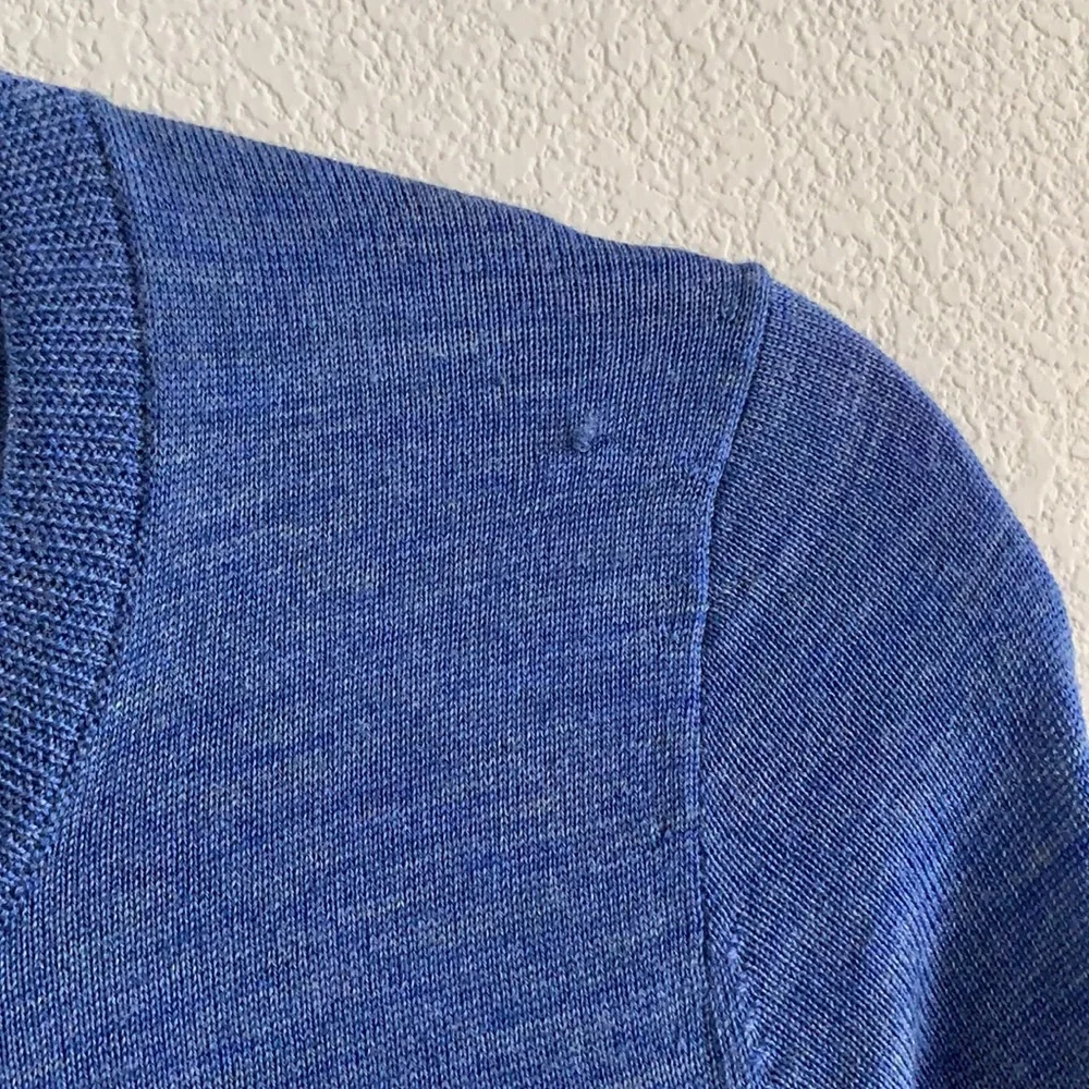 Ann Taylor Cardigan with Gray Rhinestone Buttons - Picture 5 of 7